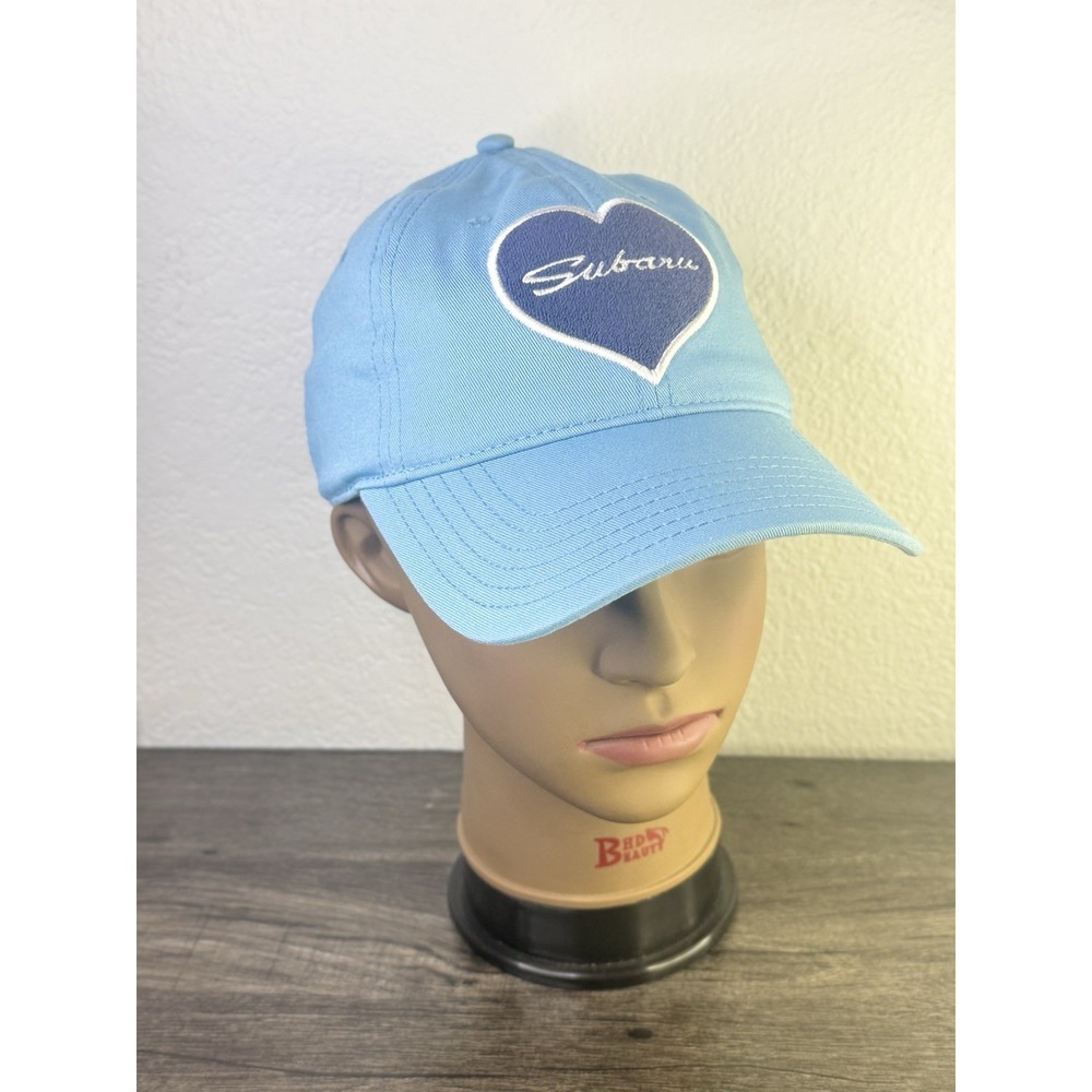 Subaru Logo Heart Patch Cap Hat Impreza STI WRX Forester Outback Ascent Legacy